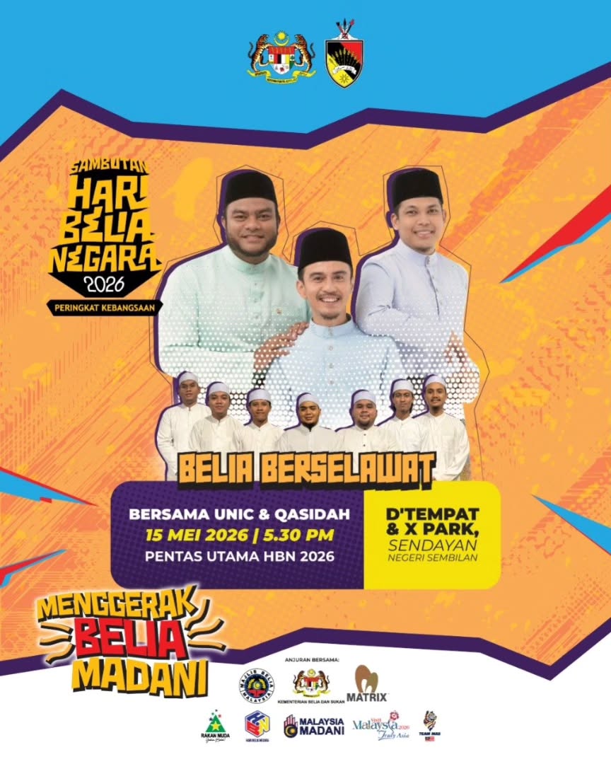 Poster Belia Berselawat HBN 2026