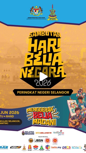Sambutan Hari Belia Negara 2026 Peringkat Negeri Selangor